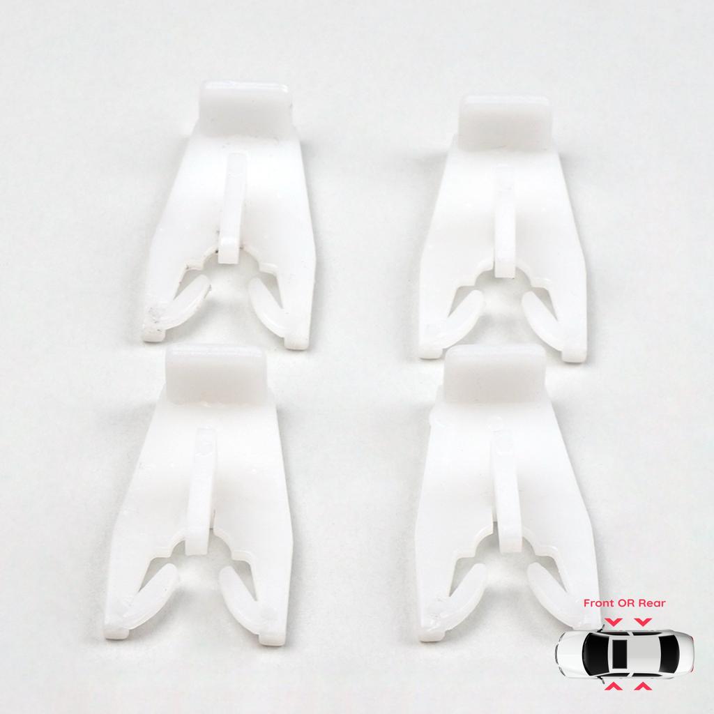 EWR5116 4 Pieces Window Lifter Regulator Guide Bracket Fixer Clamp Clips for Renault 19 X53 B/C53 D53 L53 S53 1988-2003