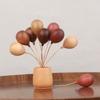 Log Balloon Small Ornament, Car Ornament Handmade Creative Home Housewarming New Year's Gift Prop Decoration