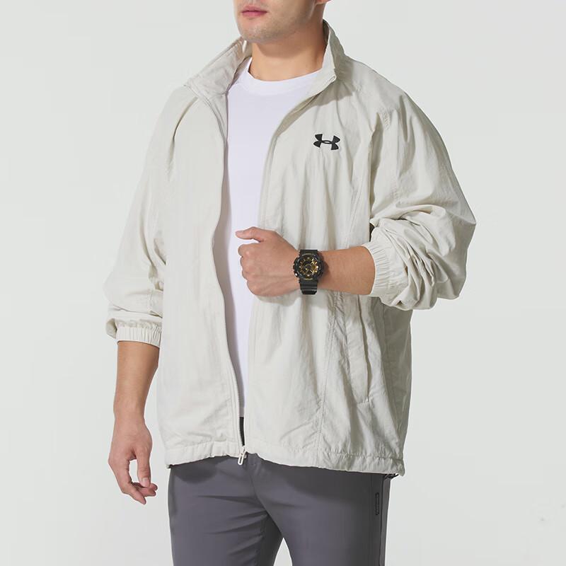 Under Armour Sportstyle FW25 Тканая куртка-стойка Минималистичная Универсальная Куртка Мужская Куртка 6010131-110