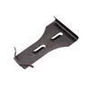 4pcs Sliding Design Brick Hanger Clip Metal Construction Brick Wall Hanger  Outdoor Use