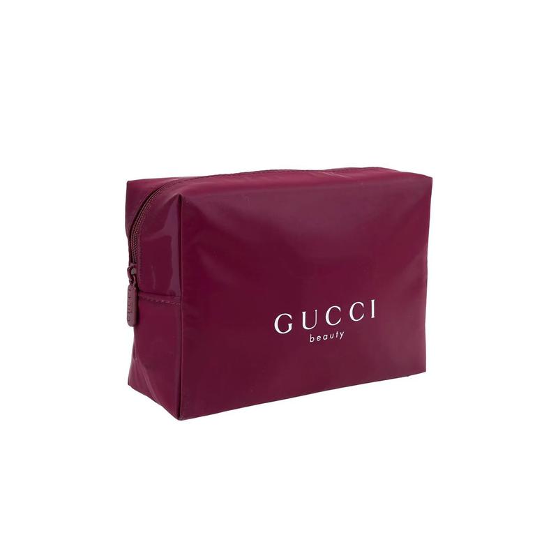 Gucci Косметичка в стиле DIY Холст Малиновый щенок Девушка Нишевая Высококачественная Носимая для Года Собаки малиновый щенок