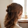 Модная ретро высокая ponytail пряжка зажим простой темперамент ацетатные заколки ободок заколки для волос скрученные заколки для волос женский девичий подарок
