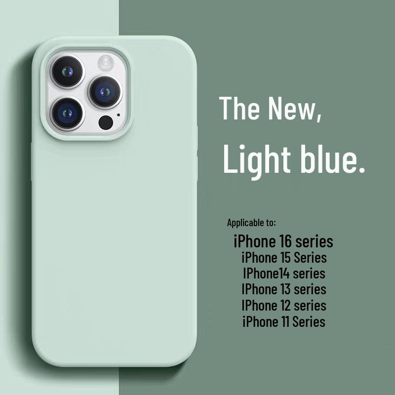 Силиконовый чехол Apple для iPhone 16, 15 Pro Max, 14, 13, 12, 11