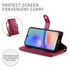DF-011 For Samsung Galaxy A05s 4G Leather Case Zipper Wallet Crossbody Phone Bag