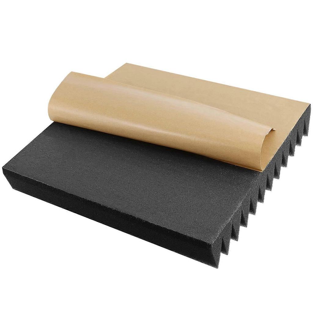 12 Pack 2" Thickened Acoustic Foam Sound Proofing Panels, Self Adhesive Soundproofing Panels Sound Absorption