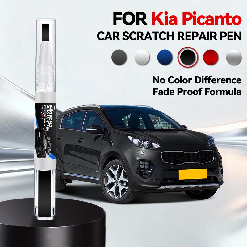 Для Kia Picanto Ремонтная ручка для краски Подкраска Удаление царапин Сделай сам Автоаксессуары Черный Белый Серебристый Красный