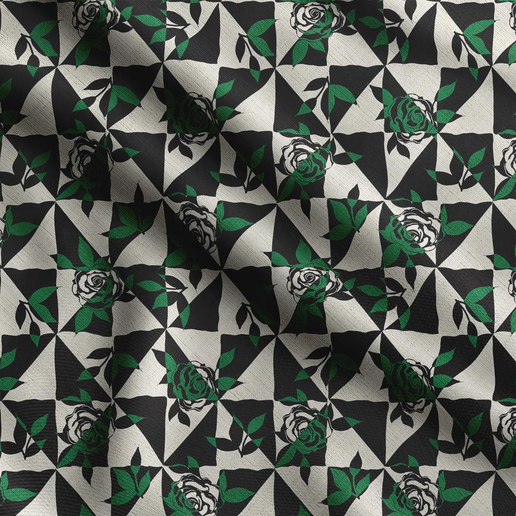 Soimoi Цветочный принт, хлопковый батист, ткань для квилтинга, продаваемая во дворе, хлопчатобумажная ткань средней плотности шириной 42 дюйма,