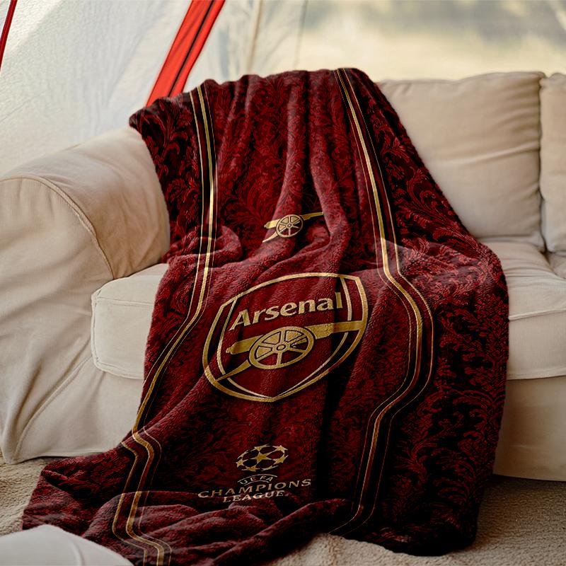 [Football Club Blanket] Creative Blanket for Women Men Family Friend on Birthday Mothers Fathers Day Valentines Day