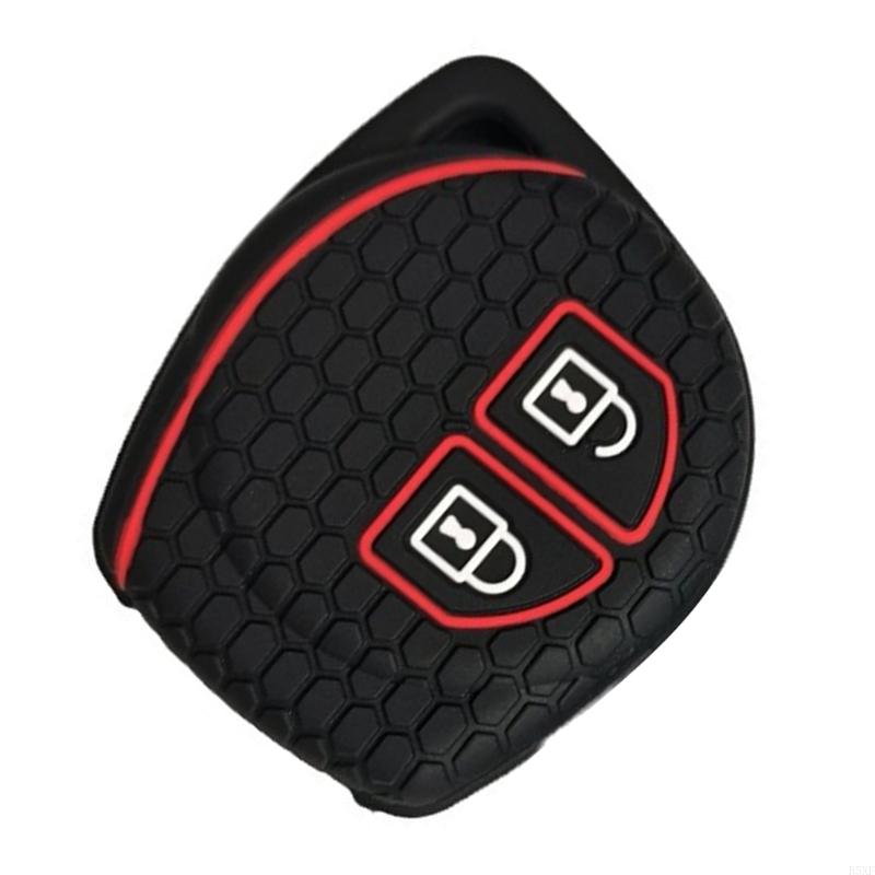 2025 New Silicone Car Remote Keys Cover Case Soft Rubber Skin 2 Buttons Auto Remote Case Rubber Skin