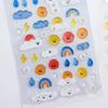 Korean Import BONITO Kawaii Cloud Sun Rain Weather Stickers PVC Scrapbooking Diy Journal Stationery Sticker Gift