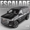 Cadillac Escalade внедорожник литая модель игрушечная машина для детей - инерционная игрушка, коллекционный подарок