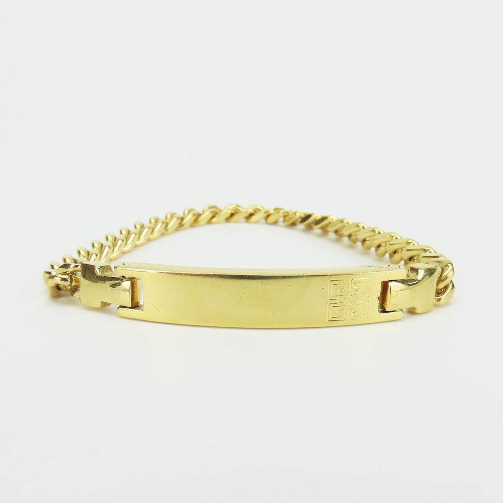 Used Givenchy bracelet metal 19.4g gold plating