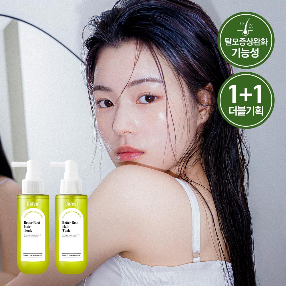 Daleaf Хлорелла Тоник для волос без корней 100 мл+50 мл Акционный набор (Единичный товар/Рекламный)