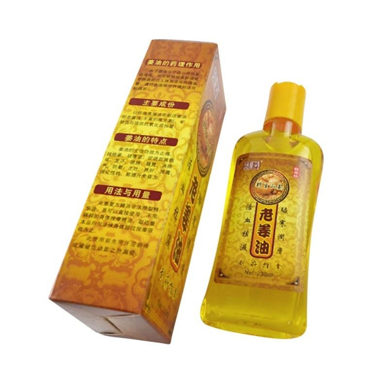 Plant Essential Oil Ginger Body Thermal Body Ginger Essential Oil For Therapy SPA Massage Oil