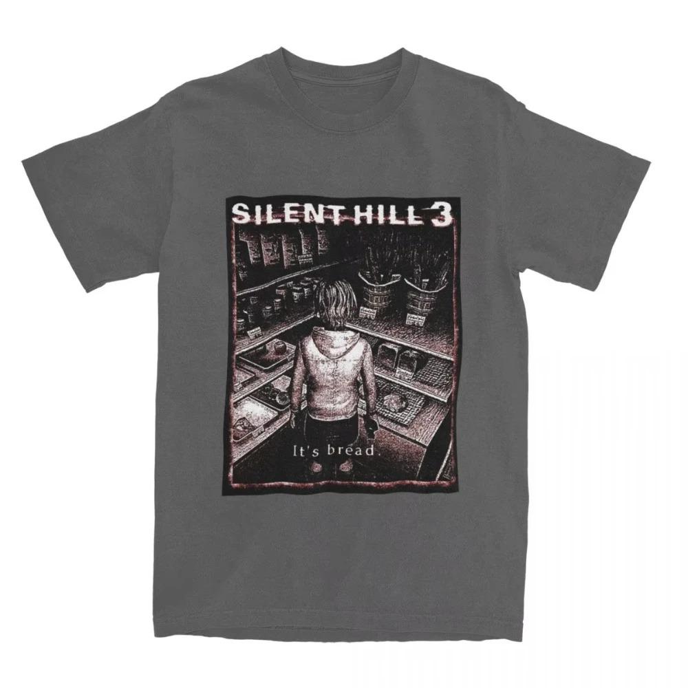 Игра Its Bread Silent Hill 3 Хоррор Печатная Футболка с Коротким Рукавом Хлопок Смешная Кино Одежда Аксессуары для Мужчин Женщин