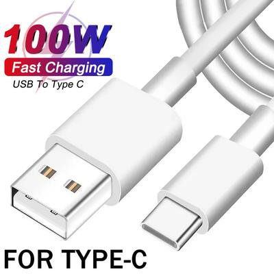 PD 100W USB C кабель USB-Type C быстрая зарядка шнур данных для Samsung Xiaomi Redmi OnePlus телефон быстрая зарядка аксессуары 1M/2M