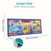 Adventure Time Color Mouse Pad Large Gaming Table Cushion Non-slip Laptop Tablet Big Mousepad XXL Mat Mini PC Playmat With Lock edge