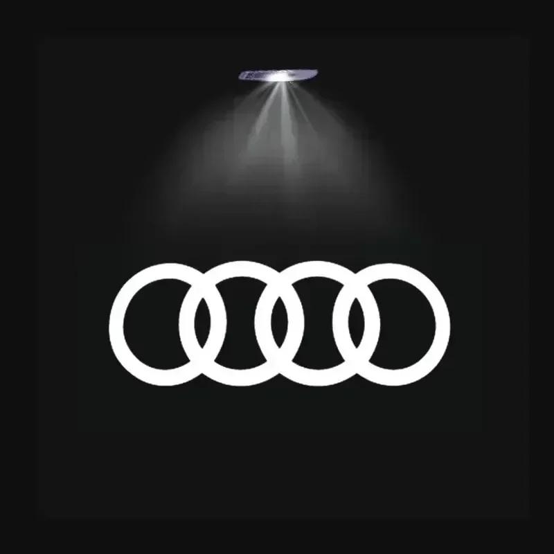Audi HD Car Door Welcome Light Led Projector Lamp For SLINE QUTTRO S2 S3 S4 S5 S6 S7 S8 S RS A3 A4 B8 8P 8V A6 C7 A5 Q5 B7 B6 B9