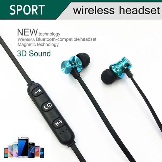 XT11 Neckband Earphone In-ear Magnetic Adsorption Sports Wireless Bluetooth-compatible Headset with Mic for Gaming