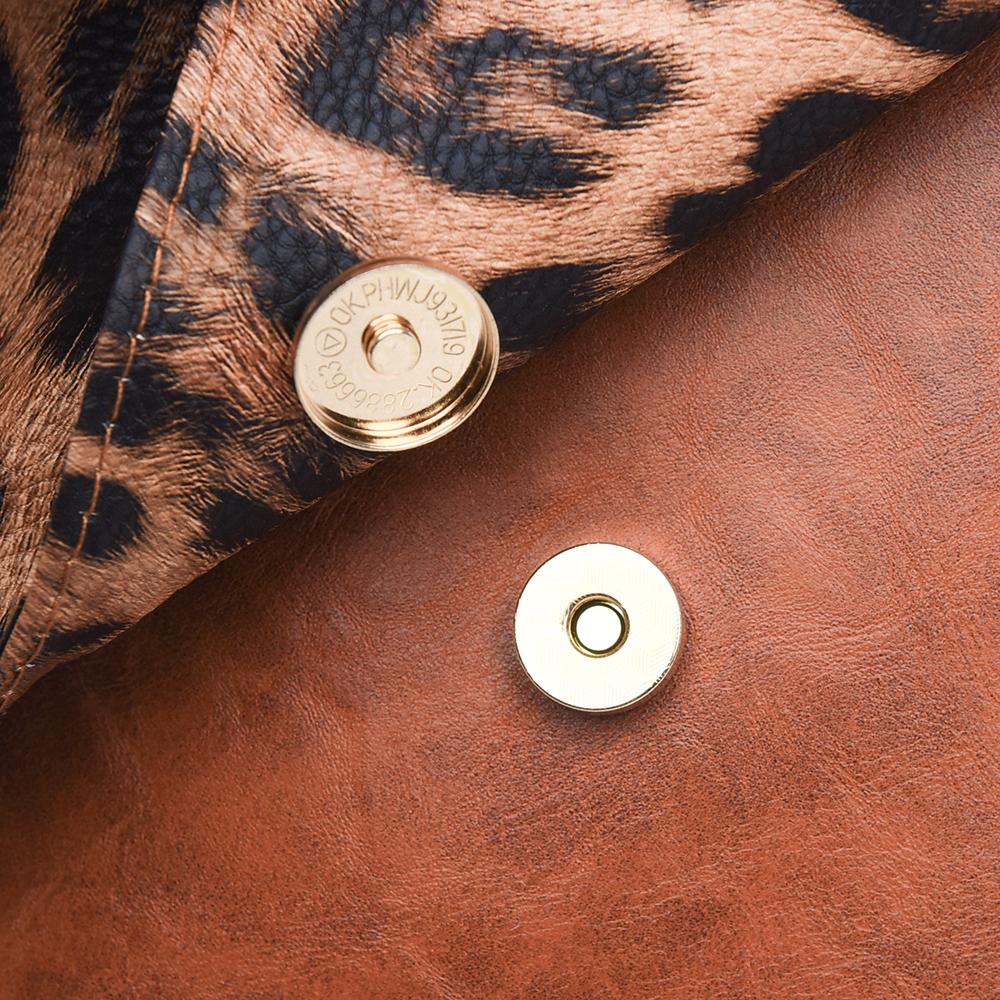 Винтажный рюкзак с леопардовым принтом, женская сумка через плечо, студенческий рюкзак