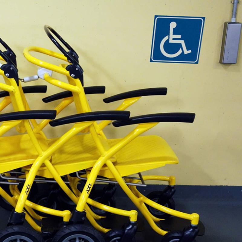 2 шт. Знак для инвалидов Инвалидность Мобильность Парковка Автомобильная наклейка ПВХ Наклейка Для Авто