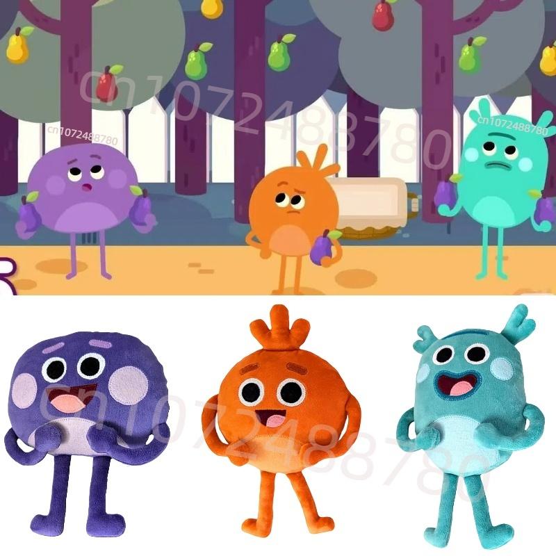Забавная Плюшевая Игрушка Grumble Bumble Nums Милая Оранжевая Редиска Фиолетовый Картофель Синий Саламандр Мягкая Кукла Игрушка Для Детей Подарки на День Рождения