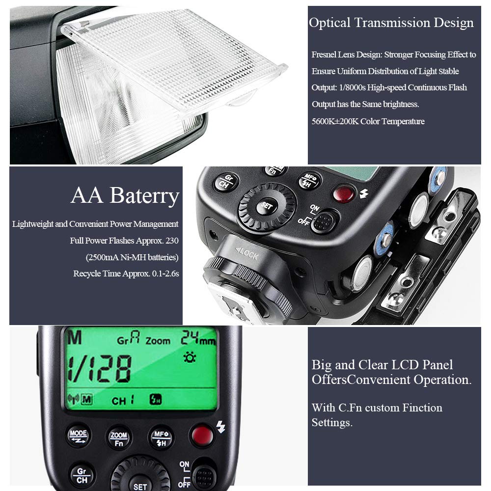 Godox Агент Японская инструкция GODOX TT600 Ведущее число Вспышка Совместимая с и Другими Цифровыми Камерами [Авторизованная & Руководство] Накамерная вспышка, 60,