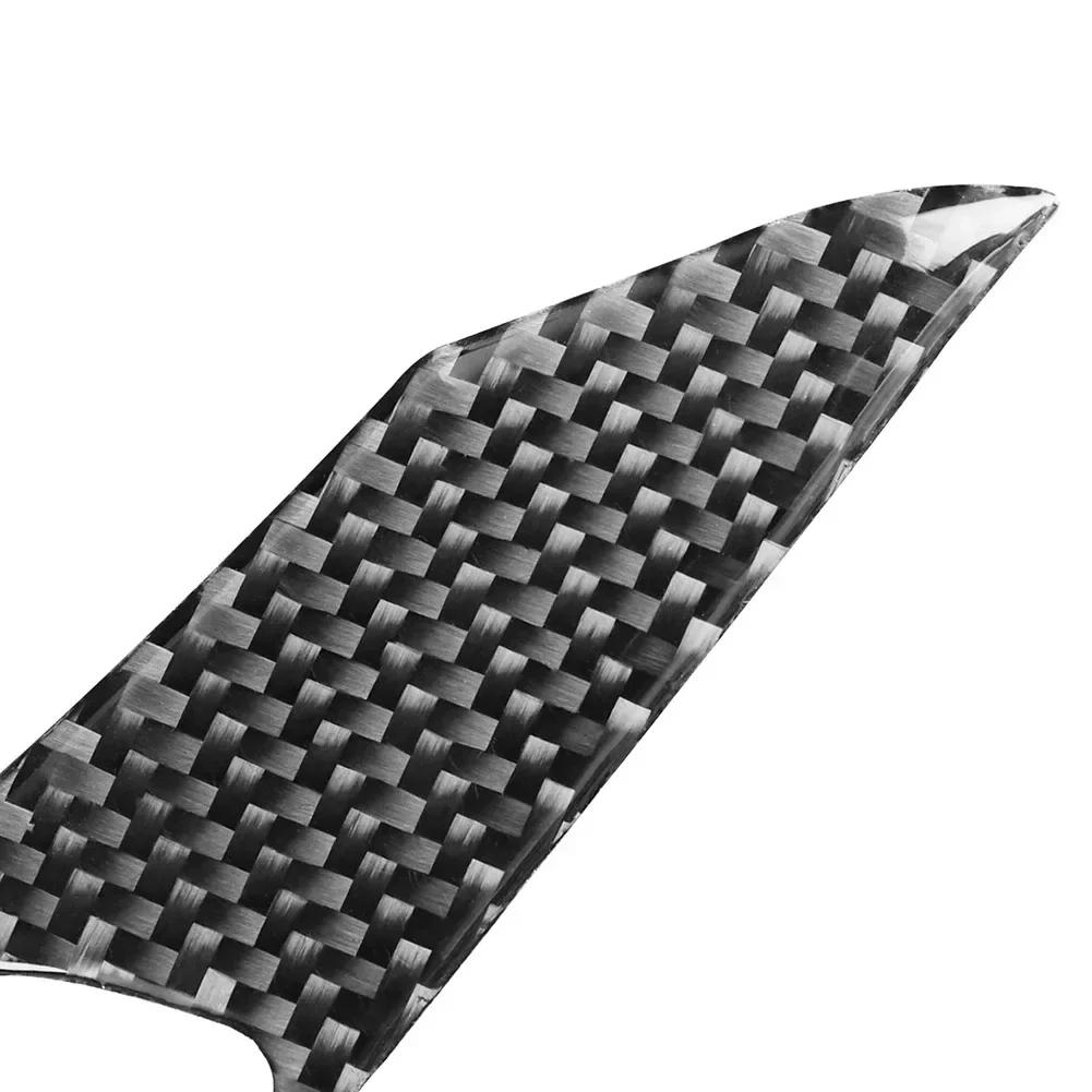 4Pcs Steering Wheel Trim Strip For Honda Civic 9 Coupe For Sedan 12-15 Carbon Fiber Steering Wheel Sticker Decor