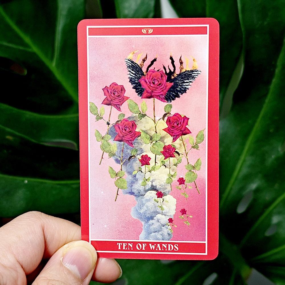 10.3*6см Таро Богини Любви: Колода для воплощения Эротической Божественной Женственности 78 шт. Карт