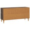 TV Stand Smoked Oak 102 x 34.5 x 50 cm Particleboard