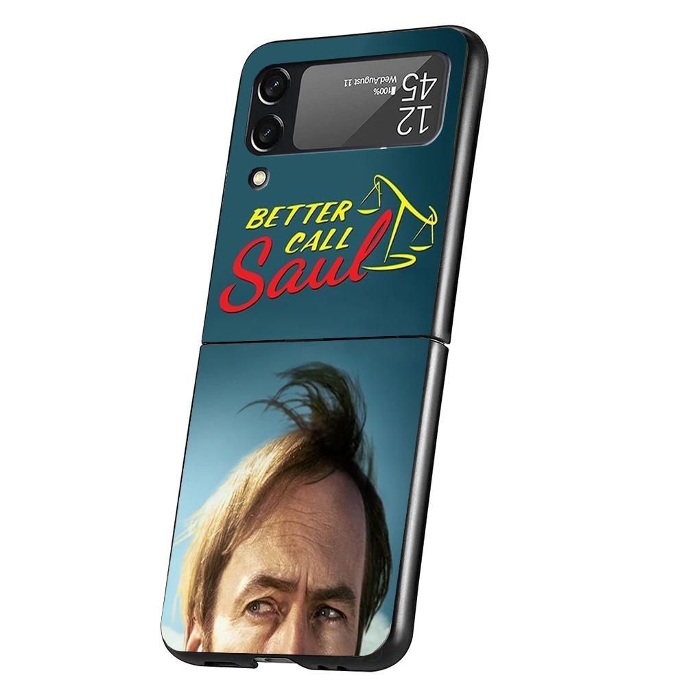 Чехол для телефона 'Лучше звоните Солу' для Samsung Galaxy Z Flip 7 6 5 4 3 5G ZFlip7 ZFlip6 ZFlip5 ZFlip4 ZFlip3 Черный Fundas Gala