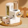 Yousheng Automatic Hamster Feeder 3 In 1 Food And Water Dispenser 3-Cell Feeding Station with 125ml Bottle for Home Bunny Ferrets Small Animal