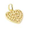 [H0455] - Gold Plated 'Love' Pendant