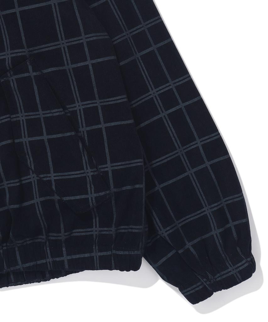 BIBISSIEOSEU Warm Day Jacket Navy Check