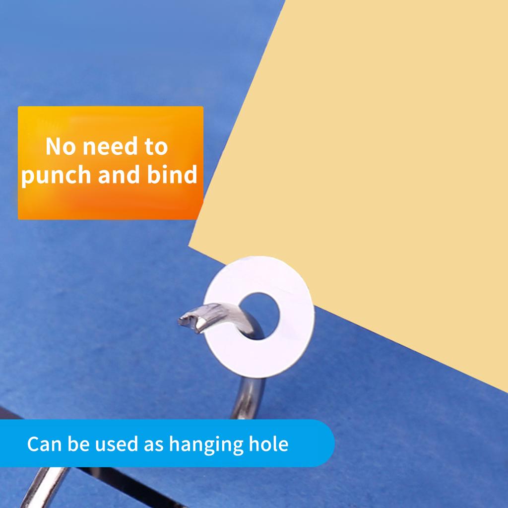 KW-trio отрывные бумажные этикетки для усиления отверстий, круглые наклейки, самоклеящийся дырокол