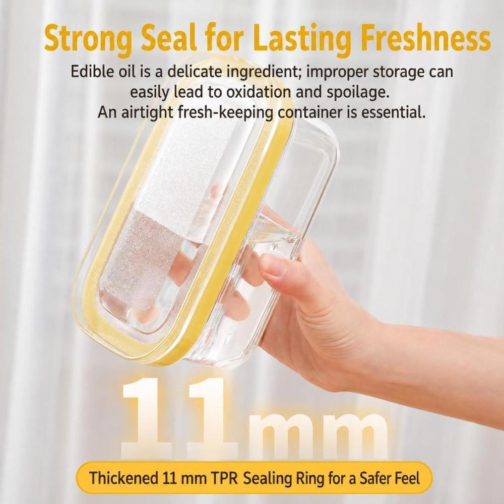 Hand Press Butter Keeper Plastic Butter Box Durable Butter Slice Container  Household