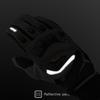 Komine Motorcycle Gloves Carbon Protect Leather Mesh Size L GK-224 Gloves, Olive,