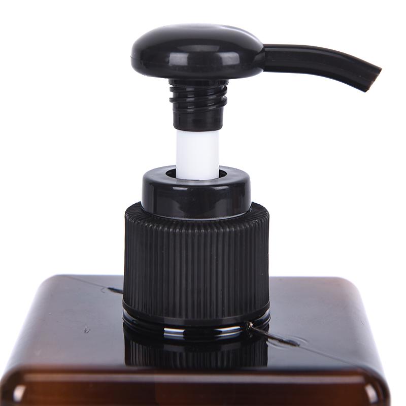 250 мл бутылка лосьона квадратная пустая пластиковая бутылка шампунь мытье лица бутылка