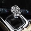 MUTEKI Skull Shift Knob Funny Gear Shift Knob Shift Lever with 3 Adapters for
