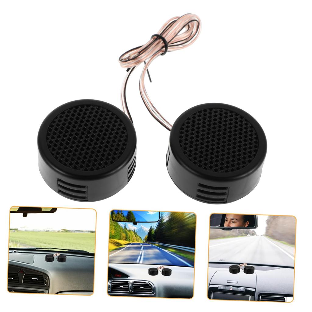 WEKADRIN 1 Pair Car Tweeters Durable Speakers Speaker Set Dome Tweeters Mini Car Speakers