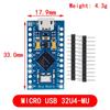 Оригинальный чип Pro Micro ATmega32U4 5 В 16 МГц, замена ATmega328 для Arduino Pro Mini с 2-рядным контактным разъемом для Leonardo UNO R3