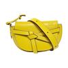 [Pre-Owned] Gate Mini Yellow Leather Waist Bag Chest Bag Gold Hardware - Very Good #3GEFBK