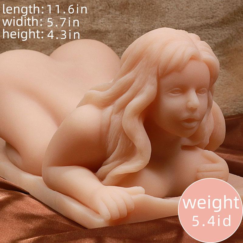 Мужская секс-кукла-мастурбатор, перевернутый силиконовый TPE, настоящая кожа, надутая большая задница, секс-позиция, игрушка для взрослых