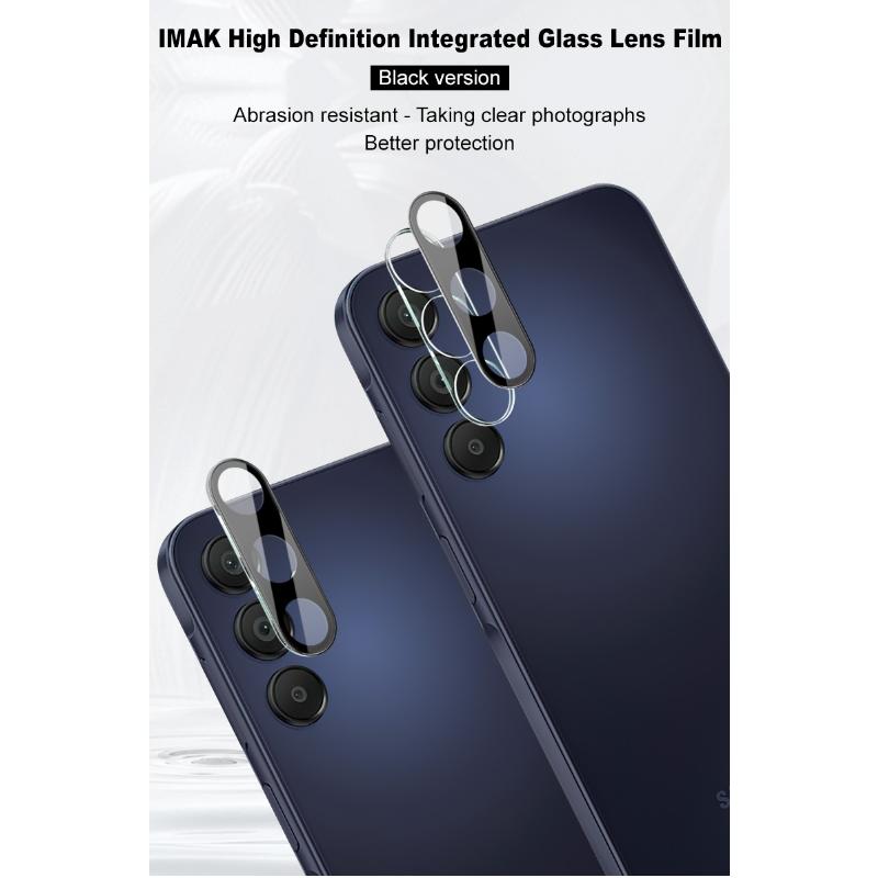 Для Samsung Galaxy A16 5G стекло IMAK высокой четкости стеклянная пленка для объектива черная версия