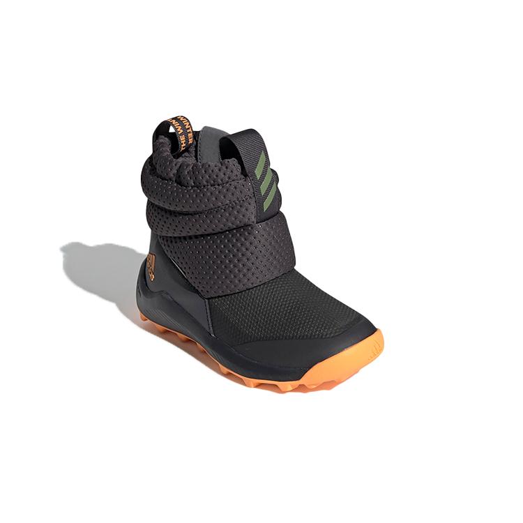 adidas Rapidasnow C Водонепроницаемые и теплые детские ботинки Черно-оранжевые Дети в возрасте от 3 до 7 лет G27178
