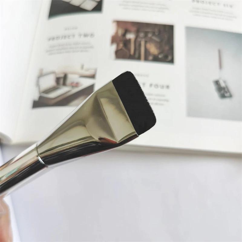 Ультратонкая кисть для тональной основы Легкая и тонкая кисть для контура лица Плоская кисть для контура Растушевка тонального крема Кисти для макияжа Инструменты для макияжа