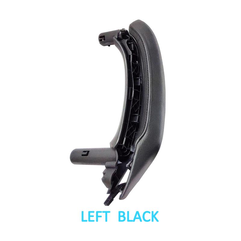 Подлокотник для внутренней двери с левым рулем и правым рулем, внутренняя ручка с кожаным чехлом, полный комплект в сборе для BMW X3 X4 F25 F26