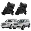 1 пара заднего амортизатора отбойника для 2003-09 для Lexus GX470 48306-60201 Детали амортизатора Автомобильные аксессуары Черный