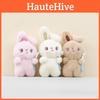 Adorable Rabbit Plush Pendant With Soft Pp Cotton For Handbag Decoration