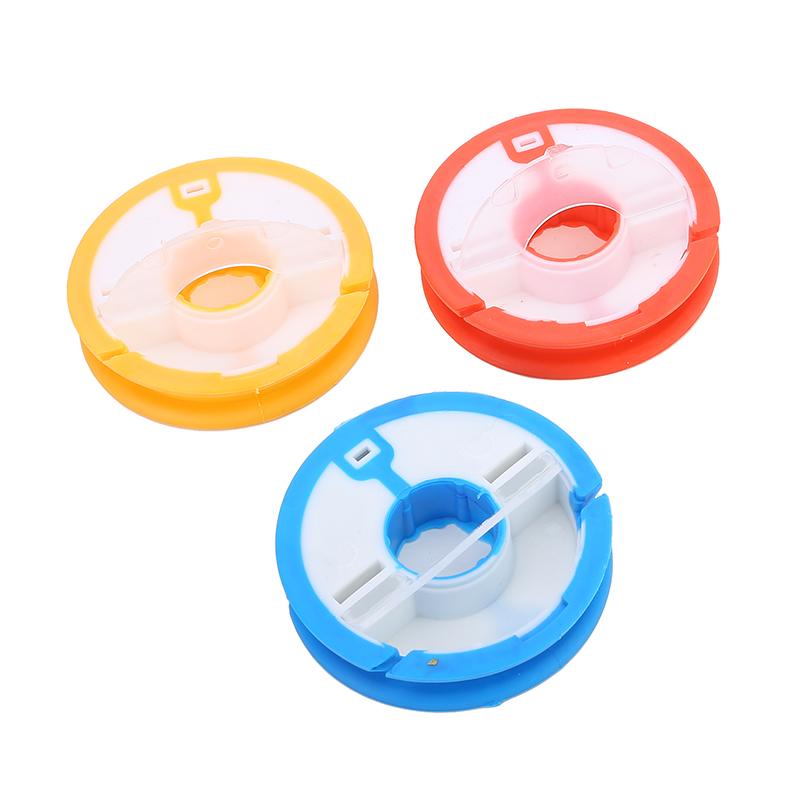 Creative Colorful Mainline Box Silicone Fishing Line Spools Mainline Box Double Rainbow Large Spools Box